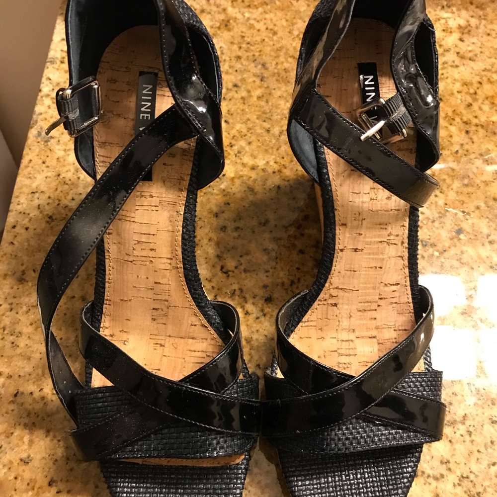 Nine West wedge heel size 12
